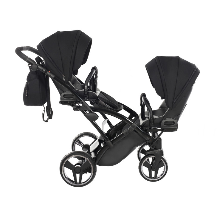 Junama Core Black Duo Slim Pram Pushchair