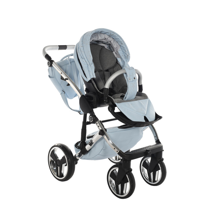 Junama Heart Blue Pram Pushchair Travel System
