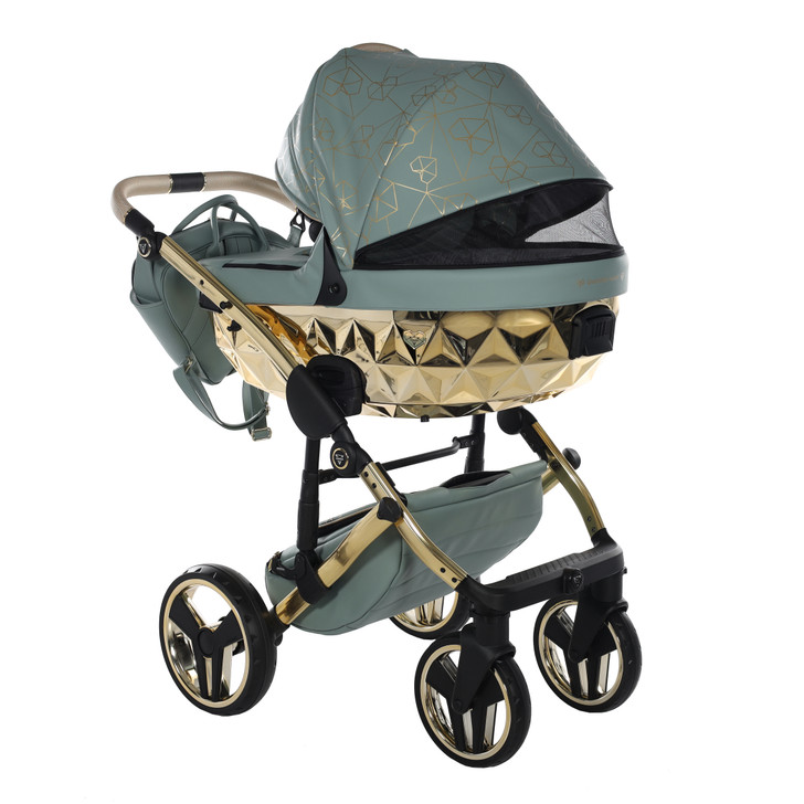 Junama Heart Green Pram Pushchair Travel System