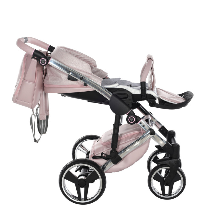 Junama Dolce Pink Pram & Pushchair