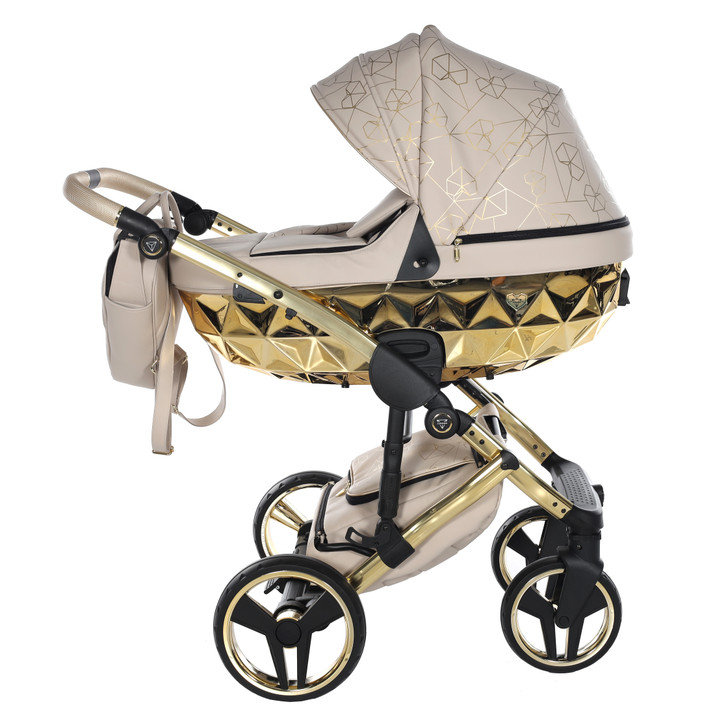 Junama Heart Beige Pram Pushchair Travel System
