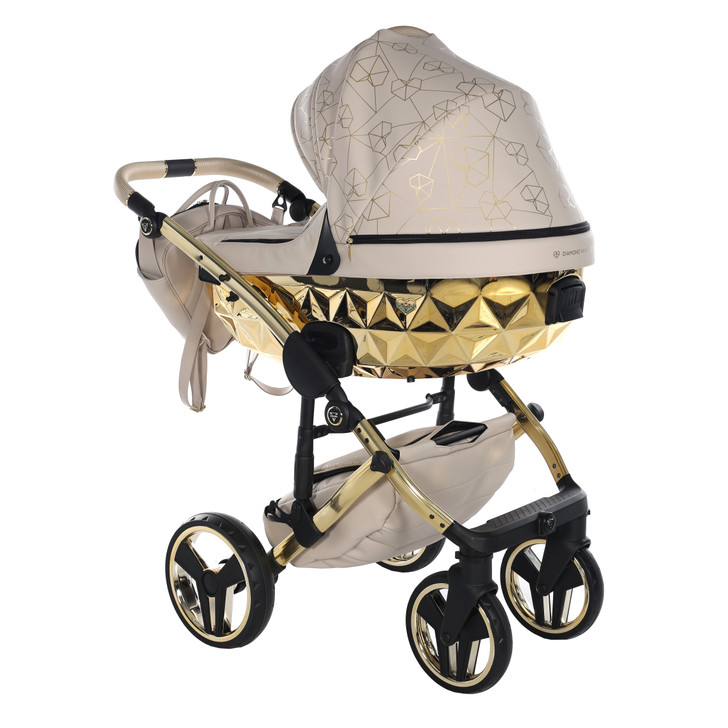 Junama Heart Beige Pram Pushchair Travel System