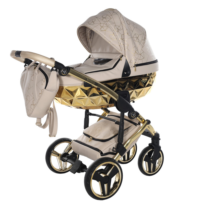 Junama Heart Beige Pram Pushchair Travel System