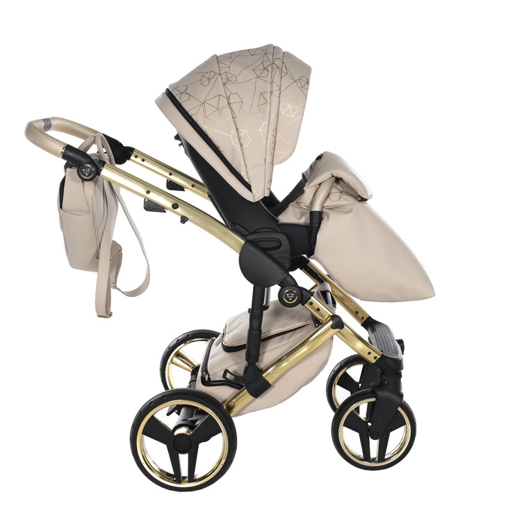Junama Heart Beige Pram Pushchair Travel System