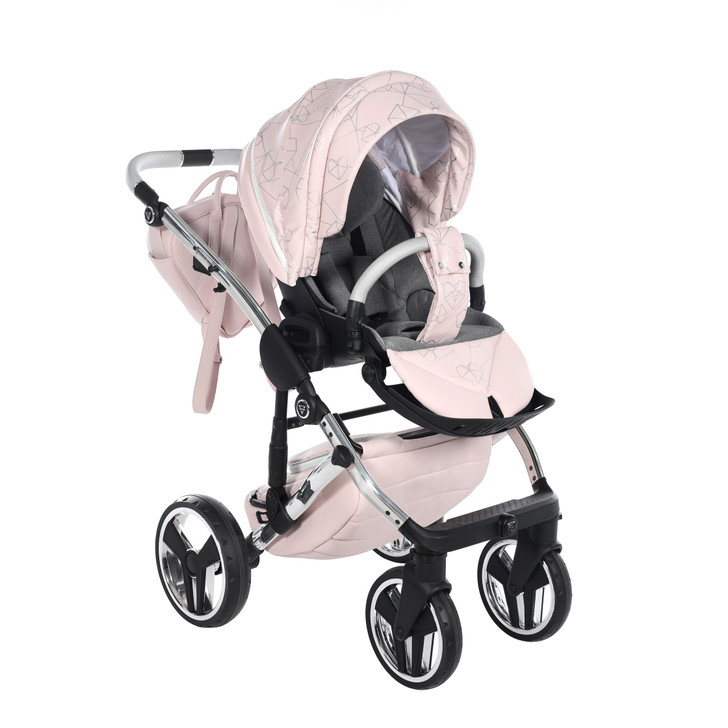 Junama Heart Pink Pram Pushchair Travel System