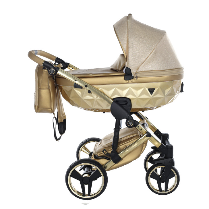 Junama Dolce Gold 2‑in‑1 Pram Pushchair Travel System