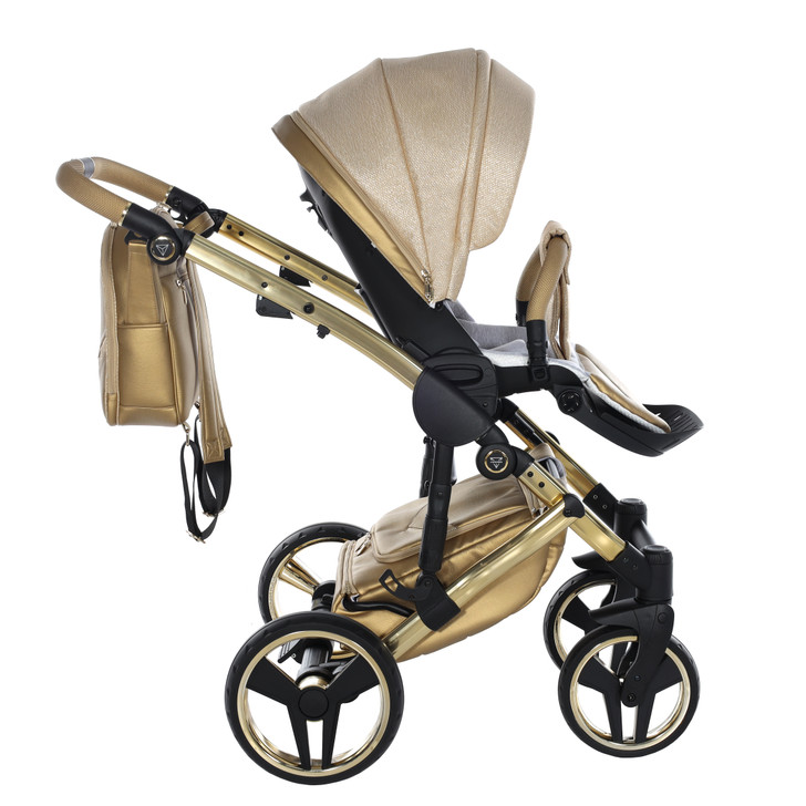 Junama Dolce Gold 2‑in‑1 Pram Pushchair Travel System