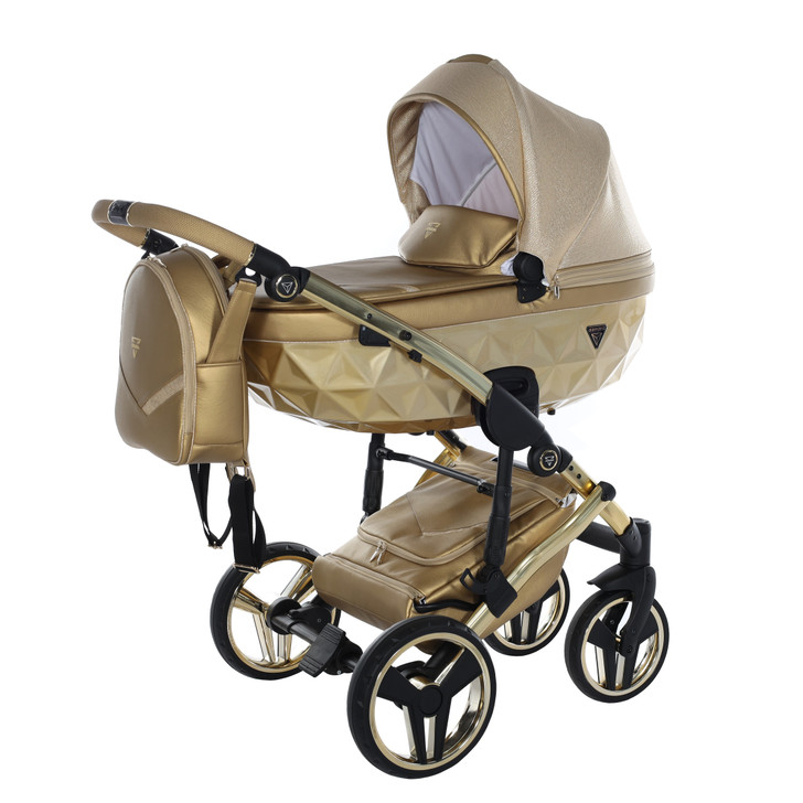 Junama Dolce Gold 2‑in‑1 Pram Pushchair Travel System