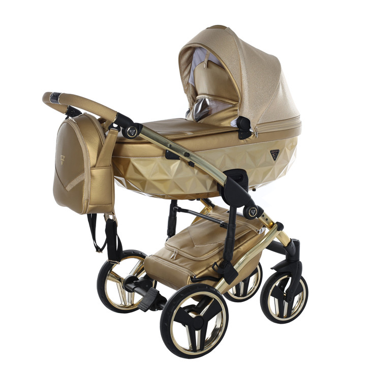 Junama Dolce Gold 2‑in‑1 Pram Pushchair Travel System