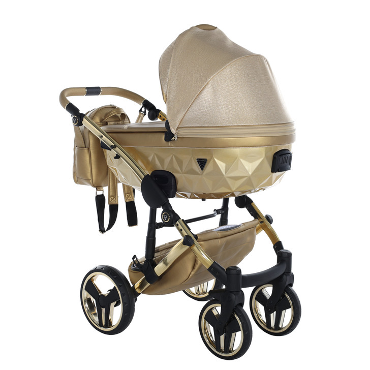 Junama Dolce Gold 2‑in‑1 Pram Pushchair Travel System