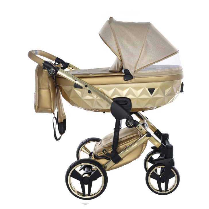 Junama Dolce Gold 2‑in‑1 Pram Pushchair Travel System