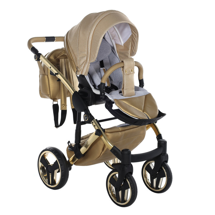 Junama Dolce Gold 2‑in‑1 Pram Pushchair Travel System