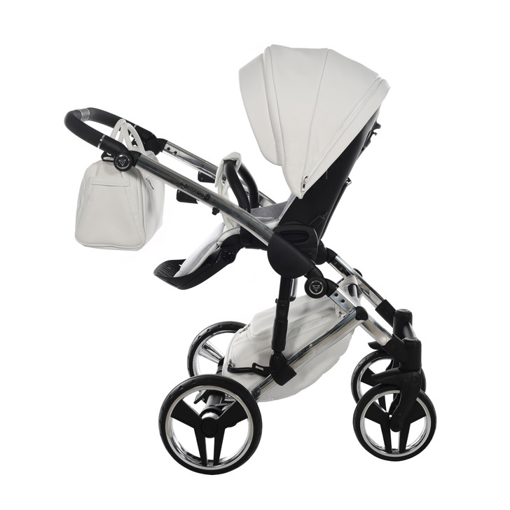 Junama Fluo Individual Mirror White Silver