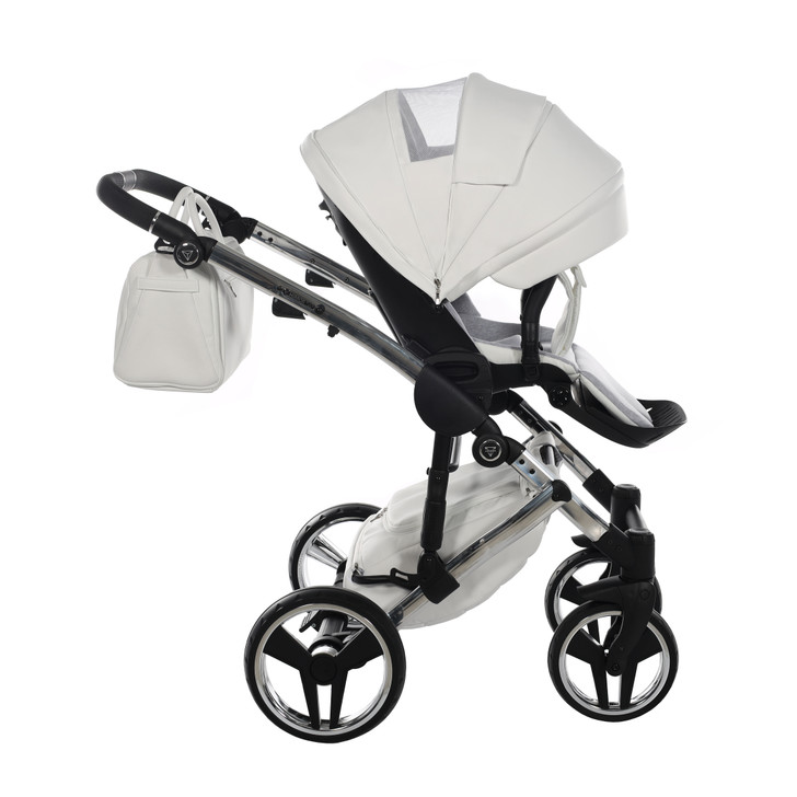 Junama Fluo Individual Mirror White Silver