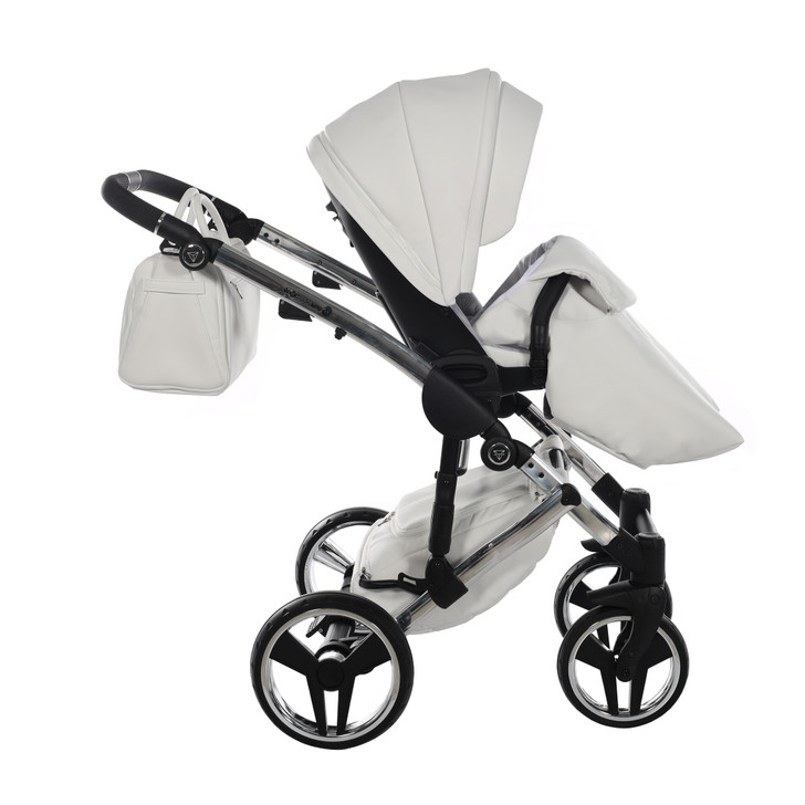 Junama Fluo Individual Mirror White Silver