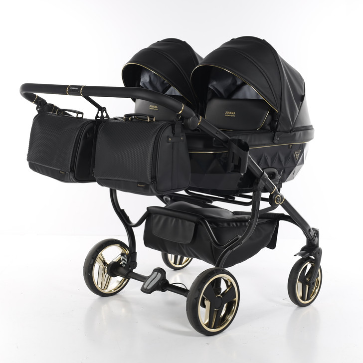 Junama Fluo Line Duo Black Pram Pushchair
