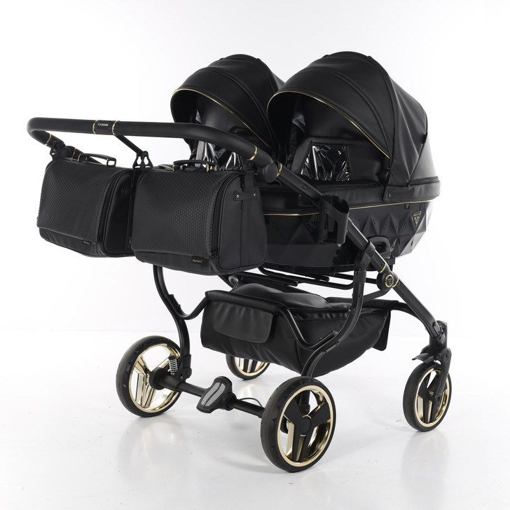 Junama Fluo Line Duo Black Pram Pushchair
