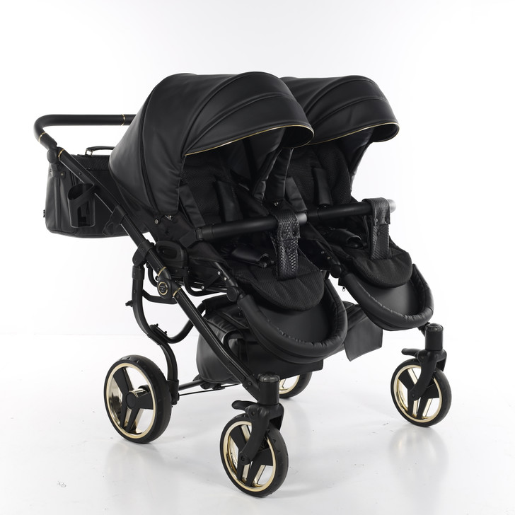 Junama Fluo Line Duo Black Pram Pushchair
