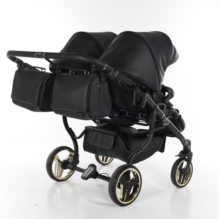 Junama Fluo Line Duo Black Pram Pushchair