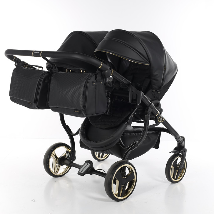 Junama Fluo Line Duo Black Pram Pushchair