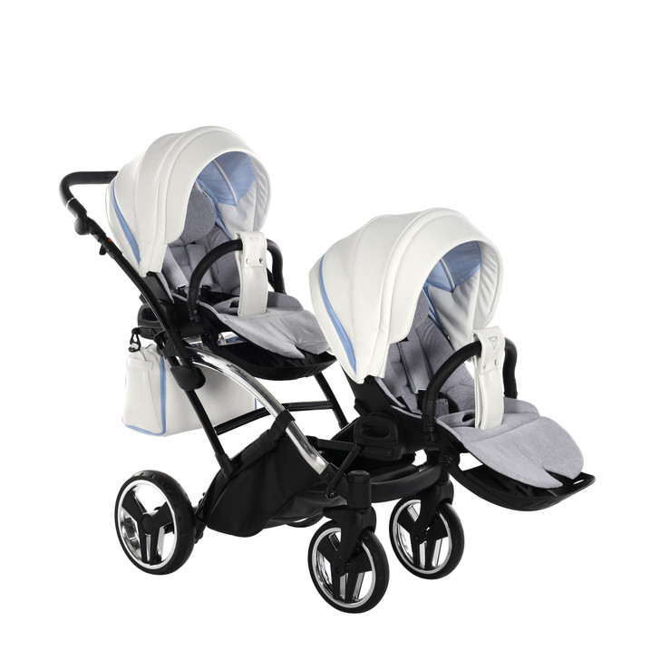 Junama Candy Blue Duo Slim Pram Pushchair