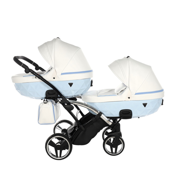 Junama Candy Blue Duo Slim Pram Pushchair