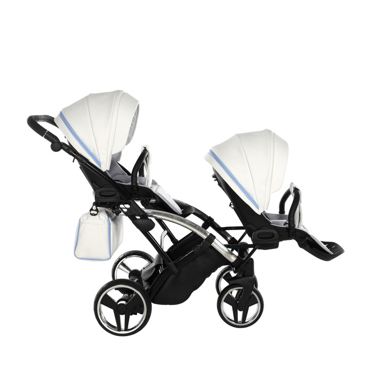 Junama Candy Blue Duo Slim Pram Pushchair