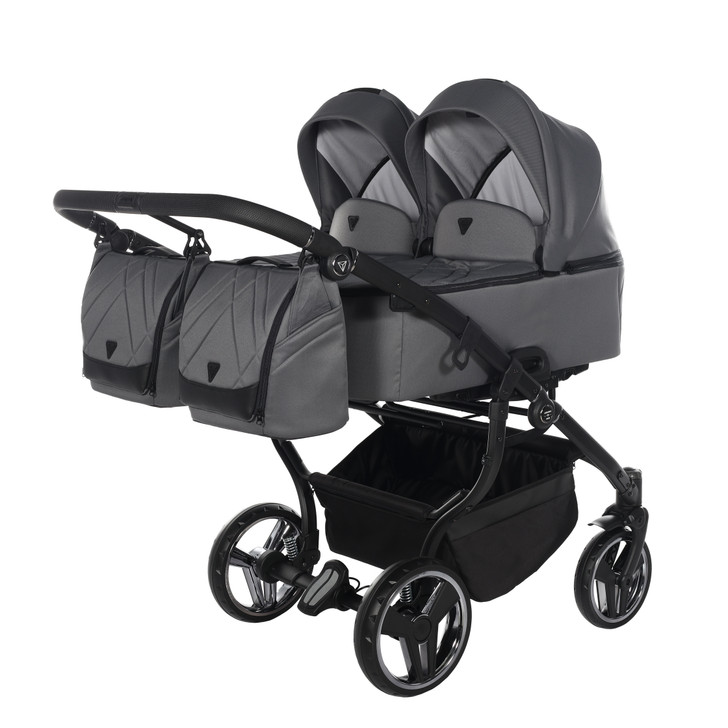 Junama Compact Duo Graphite Pram Pushchair