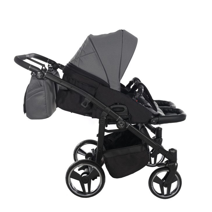 Junama Compact Duo Graphite Pram Pushchair