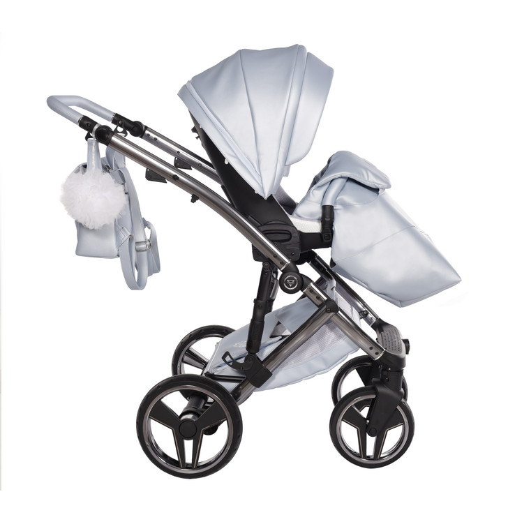 Junama Candy Premium Blue 2‑in‑1 Pram Pushchair Travel System