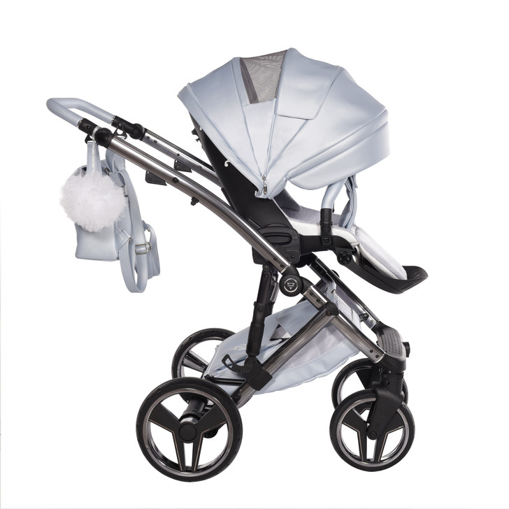 Junama Candy Premium Blue 2‑in‑1 Pram Pushchair Travel System