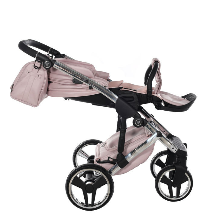 Junama Enzo Pink 2‑in‑1 Pram Pushchair Travel System