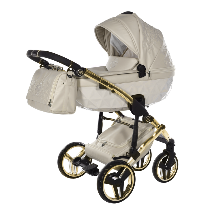 Junama Enzo Beige Pram Pushchair Travel System