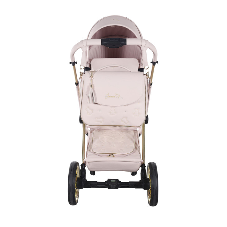 Junama Cubby Pink Gold Pram & Pushchair