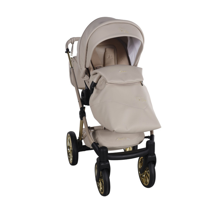 Junama Cubby Latte Gold Pram & Pushchair