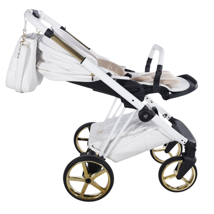 Junama Cubby White Pram & Pushchair