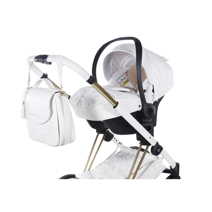 Junama Cubby White Pram & Pushchair