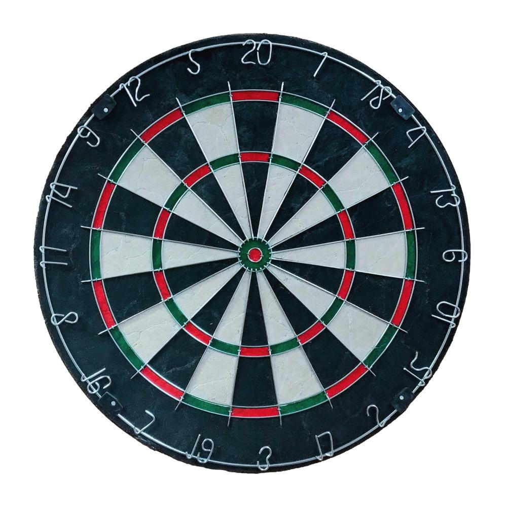 Buffalo Sports Deluxe Bristle Dart Board & Darts Set