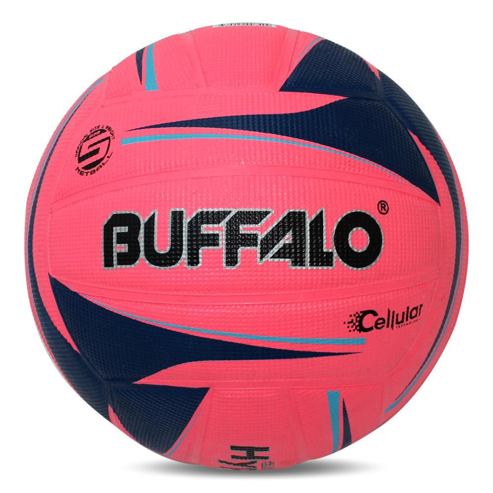 Buffalo Sports Hyper-Lite Cellular Rubber Netball - Pink