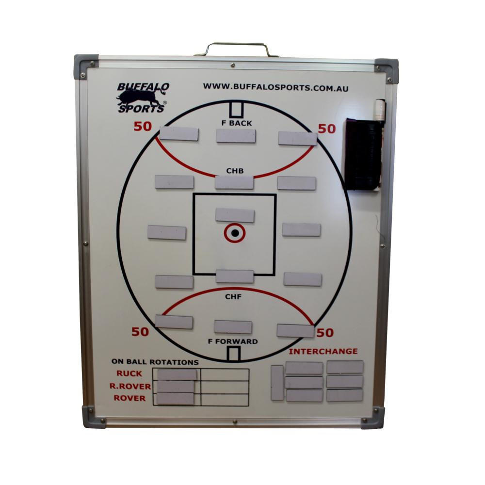 Buffalo Sports Deluxe Aussie Rules Coaches Board - Medium 50cm x 40cm