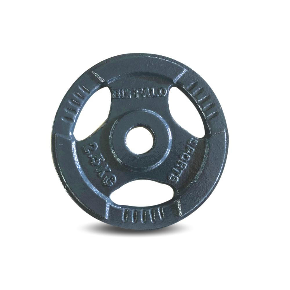 Buffalo Sports 2.5kg Hammer Tri Grip Weight Plates - 29mm Hole