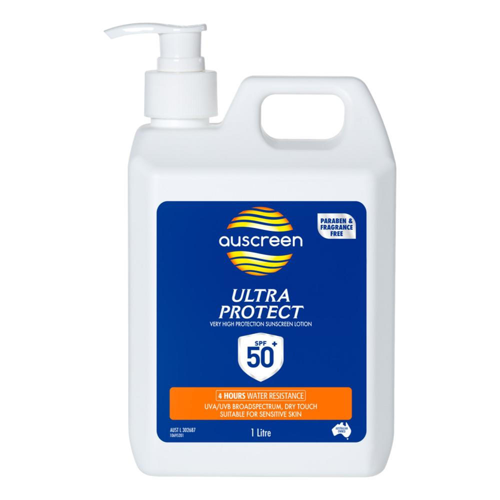 Auscreen Ultra Protect SPF 50+ 1 Litre Sunscreen