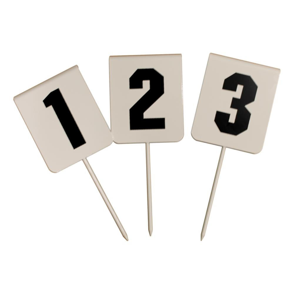 Athletics Marking Pins - 1 to 12