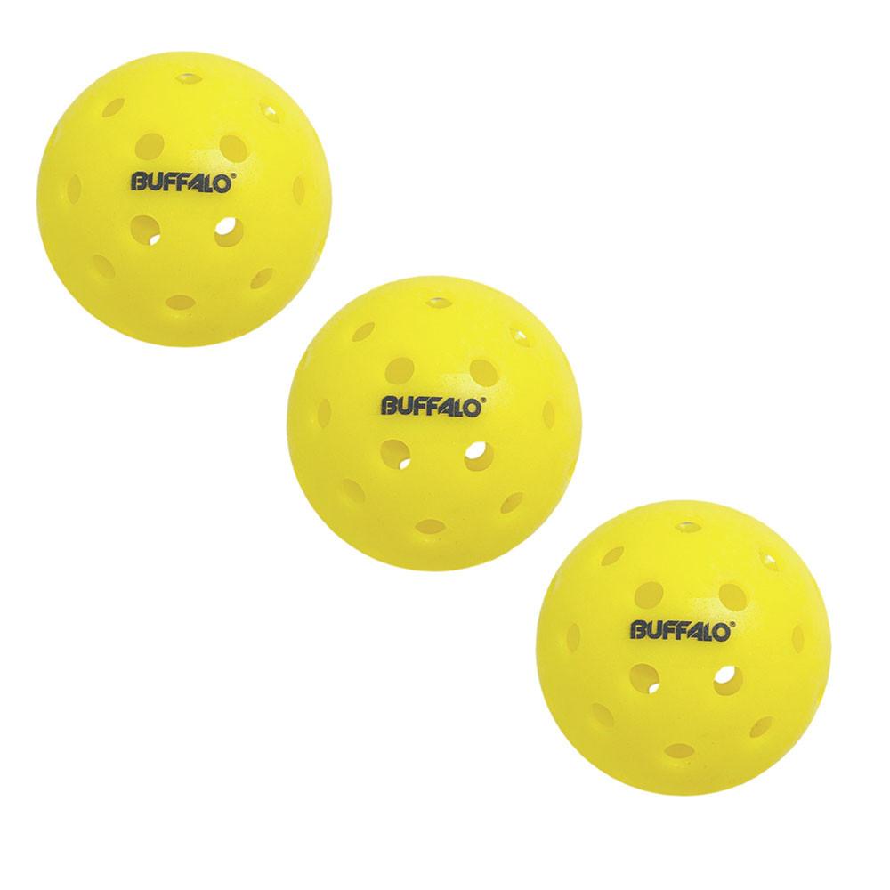 Buffalo Sports Elite Pickleballs 3 Ball Pack