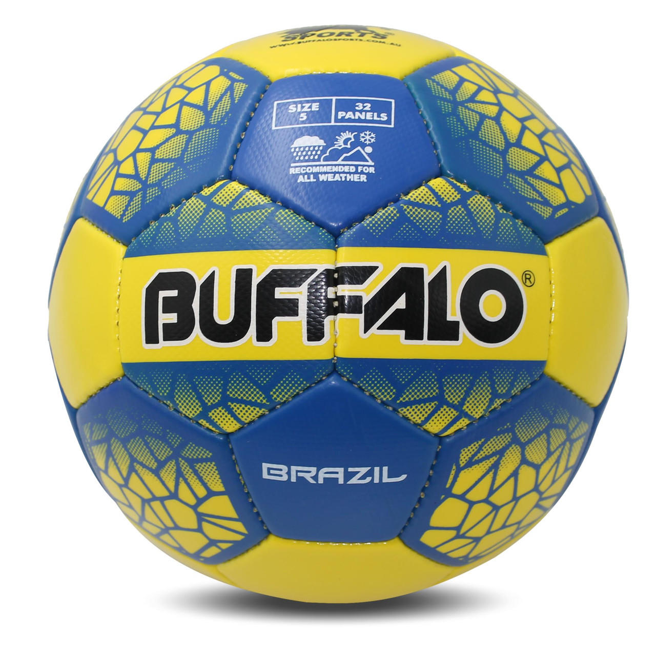 Buffalo Sports Brazil Soccer Ball - Yellow