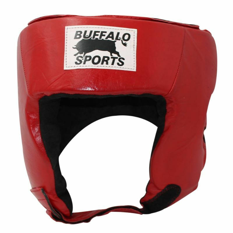Buffalo Sports Deluxe Leather Boxing Head Guard