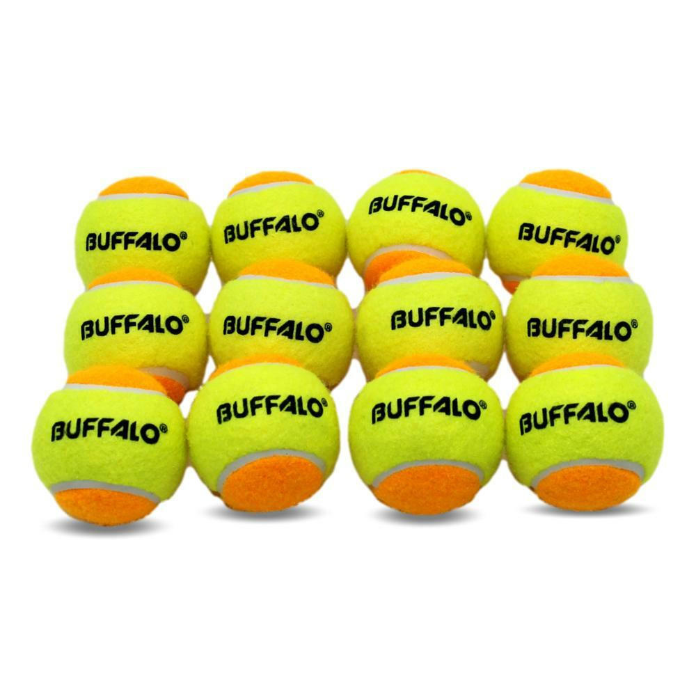 Buffalo Sports Low Compression Tennis Balls 12 Pack
