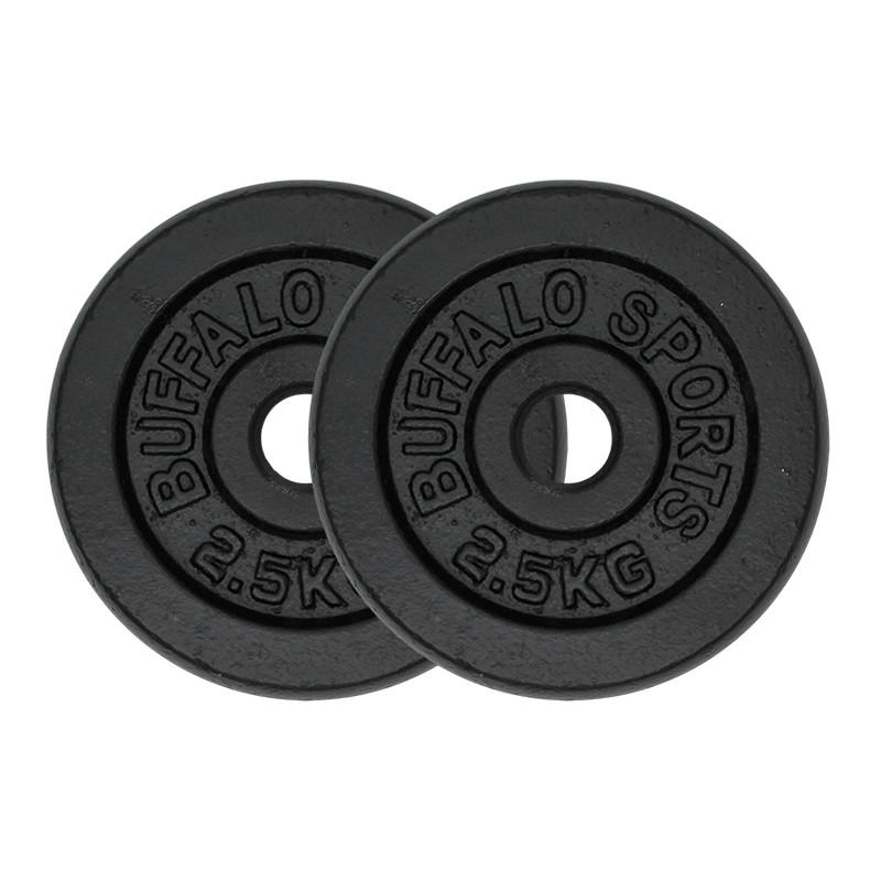 Buffalo Sports 2.5kg Alpha Weight Plates Pack of 2