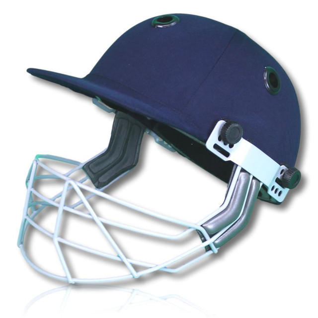 Buffalo Sports Pro Series Cricket Helmet Navy Blue