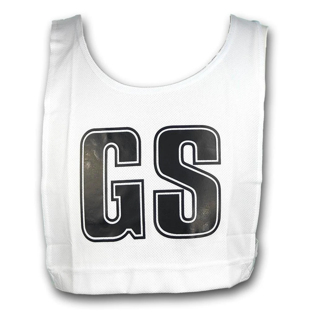 Buffalo Sports Netball Bib Set White/Black